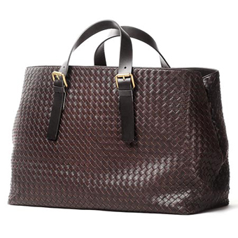 BOTTEGA VENETA ボッテガヴェネタ バッグ レプリカ レザートートバッグ 189632 v7781 1375 イントレチャート コーヒーブラウン